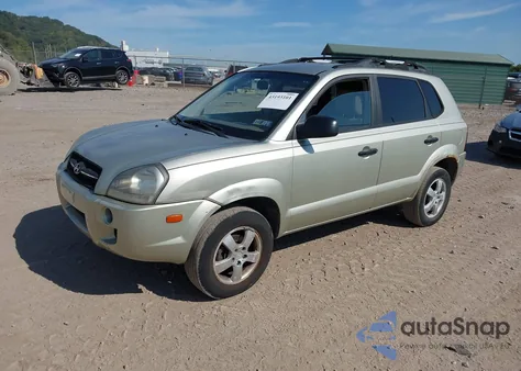 2006 Hyundai Tucson Gl from USA, damaged, VIN KM8JM12B86U411401
